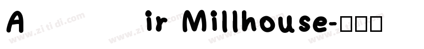 Air Millhouse字体转换